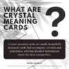 What are Crystal Meaning Cards