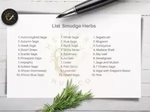 30 Herb Smudge Cards - Instant Download - Canva Template 6 il 1140xn4654266332 m9v5 65ee61e4ed841 30 Herb Smudge Cards - Spiritual | Smudging Cards, Smudging Prayer Cards & Smudging Instructions, and Smudging Guide, Energy Cleansing Kit