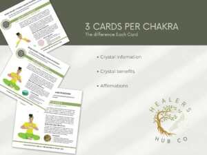 il 1140xN.4775397008 39vx Self Healing Reiki Hand Position Reference Cards - Transform your Reiki practice with our 7 Chakras Self Healing Reiki Hand Position Reference Cards! Crafted with the utmost care and guided by Reiki masters and practitioners, these cards are the perfect tool for Reiki professionals and those who enjoy self Reiki to better understand each Reiki hand pose.