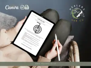 Reiki Symbols Bundle: Digital Cards with Canva Template | Usui, Karuna, Shamballa & Mixed Sets 