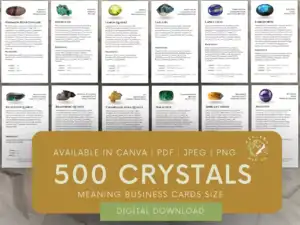 il 1140xN.5003333792 5svf The 500 Editable and Printable Crystal Meaning Cards – the ultimate resource for crystal enthusiasts, collectors, and shop owners.