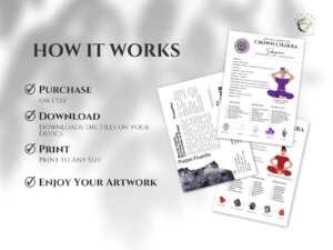 Printable Crystal Meaning Cards with Images - A6 Landscape - Perfect for Reference