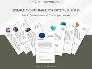 Spark Customer Interest with Our Crystal Meaning Card Collection (500+)