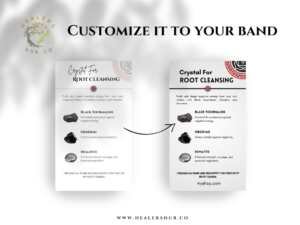 il 1140xN.5265867291 x8l0 28 Chakras and Crystals Cards Set: Editable, Printable, Chakra Affirmations Crystal Meaning, Canva & PDF Formats Unlock the transformative power of chakras and crystals with our meticulously designed digital cards set. Delve deeper into spiritual insight, using cards that are not only visually captivating but also fully customizable to resonate with your unique energy.