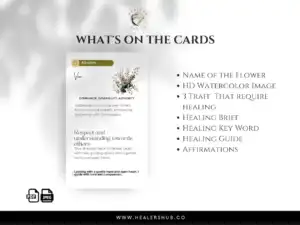 il 1140xN.5486433446 r8se 1 Discover Inner Harmony with Bach Flower Remedy Cards - Your Essential Guide to Emotional Well-being Healing Traits, Balancing Guidance, Affirmations Elevate your journey to self-discovery and emotional healing with our printable Bach Flower Remedy Cards. Tailored for those who embrace holistic wellness, these cards are a must-have for both practitioners and individuals seeking balance and positivity in their daily lives.