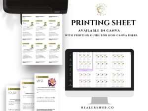 il 1140xN.5486433590 2plm Bach Flower Remedy Cards - Healing Traits Pocket Reference & A4 Sheet - Printable PDF | Canva Template - Emotional Balance Affirmation Cards . Discover Inner Harmony with Bach Flower Remedy Cards - Your Essential Guide to Emotional Well-being [Healing Traits, Balancing Guidance, Affirmations]