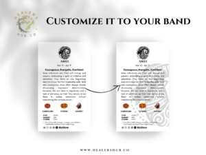 Zodiac Meaning Cards - Astrology - Business Card Size - Printable & Editable , Canva Template 4 il 1140xN.5518208986 1sb4 Zodiac Meaning Cards - Astrology, Chakra Guide , Crystal Healing - Business Card Size - Printable & Editable , Canva Template - Explore the cosmic energies with our Zodiac Affirmation Cards. Perfect for astrology lovers, these cards bring personalized insights into each Zodiac sign, from Aries to Pisces. They're ideal for meditation, self-reflection, or as a thoughtful gift. Each card includes key astrological details like the associated chakra and crystal, helping you align with the universe's energy. Download now and embark on a journey of astrological discovery!