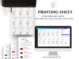 il 1140xN.5534915146 2dyl 1 Crystal Kit Cards for Emotions- Life can be overwhelming. Give yourself the gift of clarity and emotional support with our "52 Emotional Wellness Crystal Set". Think of it as a beautifully illustrated reference guide Cards , helping you understand how crystals can promote balance, peace, and joy. &nbsp;