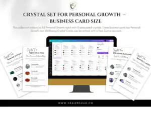 il 1140xN.5556468954 qfkw Unlock Emotional Wellness with 52 Digital Crystal Kit Cards – Editable & Printable Transform your emotional wellbeing with this comprehensive and visually stunning digital crystal collection. Designed for personal growth, meditation, and therapy support, these 52 cards offer guidance and inspiration for your healing journey.