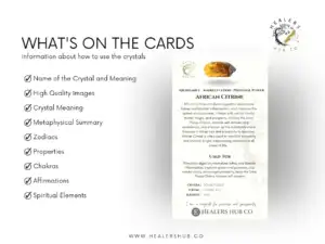 il 1140xN.5611910656 ehik 700 Editable and Printable Crystal Meaning Cards – the ultimate resource for crystal enthusiasts, collectors, and shop owners. This comprehensive set of digital cards is designed to provide you with detailed information on the properties, meanings, and benefits of various crystals and gemstones.