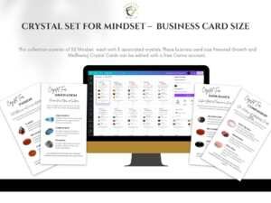 il 1140xN.5618342956 1kvn Enhance your business or personal crystal journey with our exclusive 52 Crystals for Mindset Cards , Mental Wellbeing Crystal Cards. This second volume from Healers Hub CO is a transformative tool for anyone passionate about crystal healing and energy work.