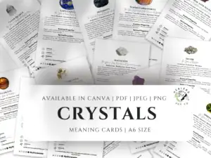 Crystal Meaning Cards - This guide delves into the enchanting realm of Crystal Meaning Cards, offering a roadmap to understanding and harnessing the unique vibrations of each crystal.