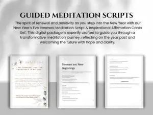 il 1140xN.5700807755 f8jn The bundle includes 12 guided meditation scripts. These scripts are probably tailored to help users reflect on the past year, set intentions for the new year, and cultivate a mindset of growth and positivity.