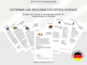 il 1140xN.5794294498 szm1 700 Kristall bedeutungen - Bearbeitbare und druckbare Karten mit Bildern für Kristal lgeschäfte. - Wir präsentieren die 700 bearbeitbaren und druckbaren Karten mit Kristallbedeutungen – die ultimative Ressource für Kristallliebhaber, Sammler und Ladenbesitzer. Dieses umfassende Set digitaler Karten ist dazu gedacht, Ihnen detaillierte Informationen über die Eigenschaften, Bedeutungen und Vorteile verschiedener Kristalle und Edelsteine zu bieten. Mit einem einfachen Sofort-Download erhalten Sie ein hochwertiges, anpassbares Kartendeck, das perfekt dafür geeignet ist, sich selbst oder Ihre Kunden über die Welt der Heilsteine aufzuklären.