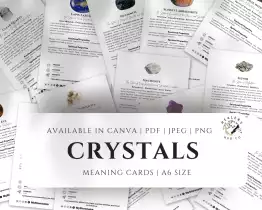 Crystal Meaning Cards - This guide delves into the enchanting realm of Crystal Meaning Cards, offering a roadmap to understanding and harnessing the unique vibrations of each crystal.